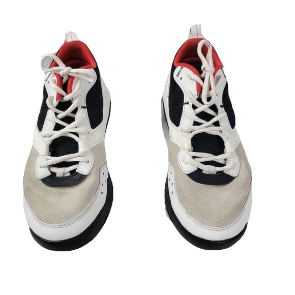 Nike Jordan Air NFH Sneaker Shoes CZ3984 102 White Chile Red Men's Size 9 - Picture 2 of 9